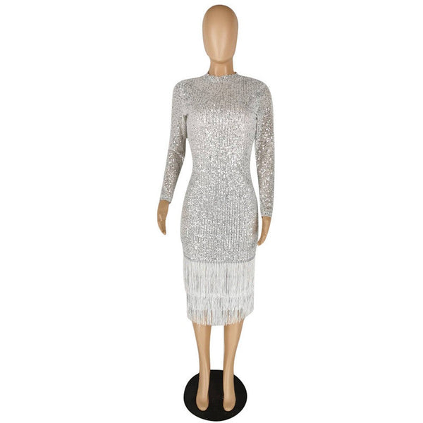 Sparkle Holiday Midi Dress