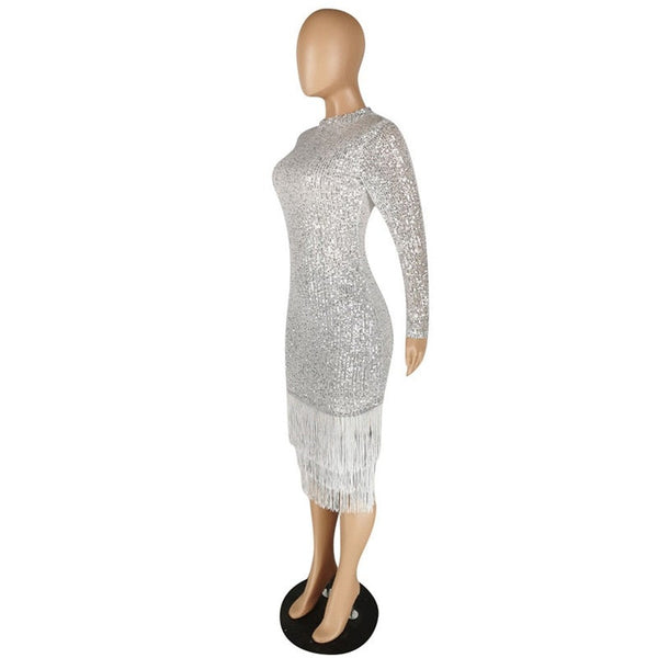 Sparkle Holiday Midi Dress